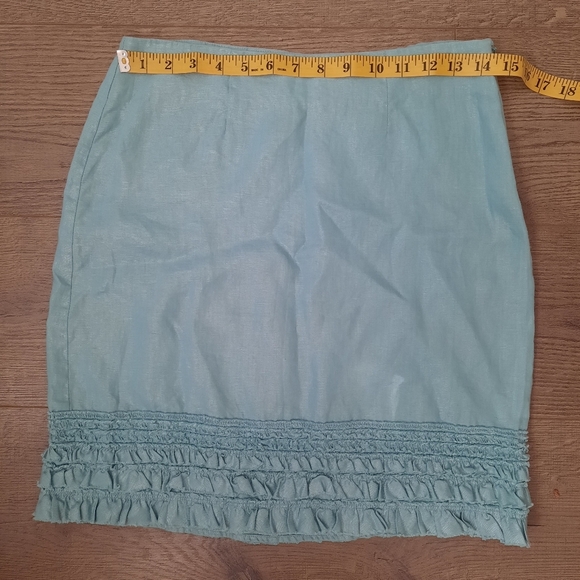 TOMMY BAHAMA Ferrin Foil Linen Pencil Skirt - Picture 7 of 11